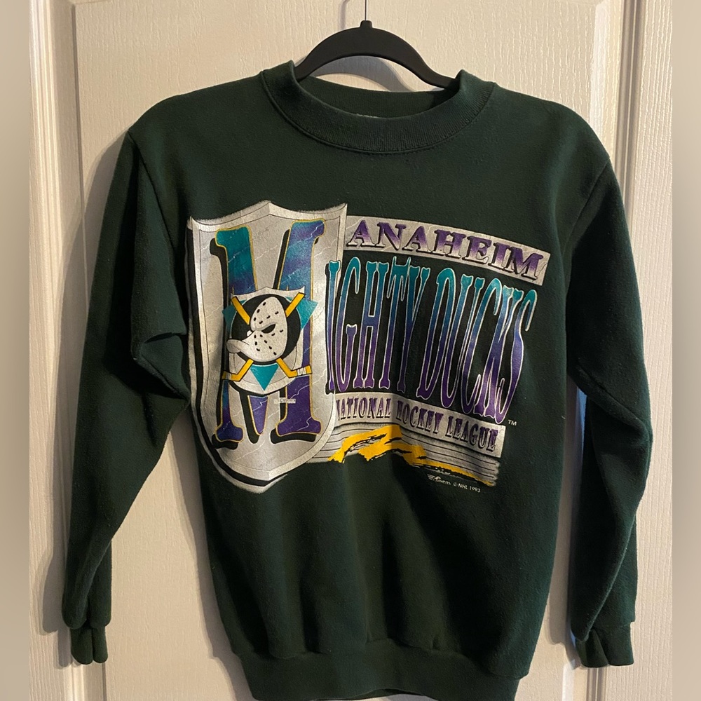 Vintage might ducks crew neck
